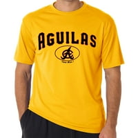 Aguilas cibaeñas tiene mieo жълти тениски