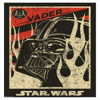 Междузвездни войни: Сага - плакат за пропаганда на Vader, 14.725 22.375