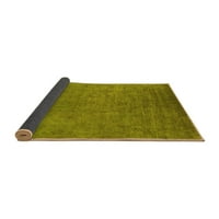 Ahgly Company вътрешен правоъгълник Ориенталски жълти килими за индустриална зона, 2 '3'