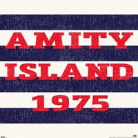 Челюсти - Амити остров Стенски плакат, 14.725 22.375