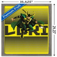 Marvel Shape of A Hero - Loki Wall Poster, 14.725 22.375