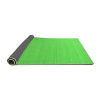 Ahgly Company Indoor Square Solid Green Modern Area Rugs, 4 'квадрат