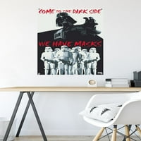 Star Wars: Saga - Dark Side Masks Tall Poster с бутални щифтове, 22.375 34
