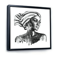 Дизайнарт портрет на афроамериканка