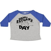 Мастически щастлив ден на бащата Деня на бащата-дете-дете, подарък за малко дете или тениска за момиче