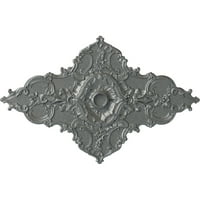 1 4 в 3 8 х 4 ид 2 П Мелхор диамантен таванен Медальон, Ръчно рисувана Платина