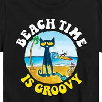Pete the Cat - Beach Time е Groovy - Thddler and Youth Graphic Thris