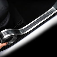 Farfi Car Styling Diy Door Sill Pedal Trim Bumper Ferming Strip Protector Edge Guard