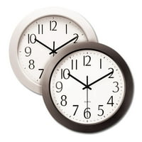 Универсален Шепот Тих Часовник, 12 Общ Диаметър, Черен Калъф, АА