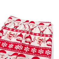 Canis Holiday Christmas Family Pajamas Съвпадащ комплект Moose Xmas PJS за двойки и деца бебешки сън