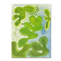 Търговска марка изобразително изкуство 'зелена Лагуна Натюрморт' платно изкуство от Фернанда Франко