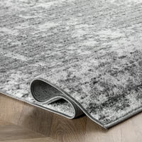 нулум мъгливи нюанси Дидра бегач килим, 2 '6 10', сив