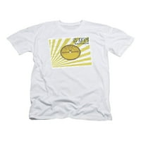 Sun Records звукозаписна компания Foury Five Sunburst Record възрастен тънък тениска тениска