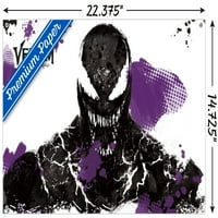 Marvel Venom: Нека има касапница - черно и лилаво стена плакат с бутилки, 14.725 22.375