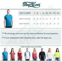 Shop4ever Мъжки американски флаг Слънчогледова цветна звезда 4 юли Графична тениска Малко кралско синьо