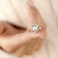 До 50% отстъпка, dvkptbk звъни модна жена циркония bling диамантен годеж сватбен пръстен подаръци за вашите любители на любителите