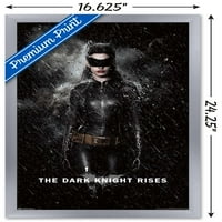 Филм на комикси - The Dark Knight Rises - Poster на Catwoman Rain Wall, 14.725 22.375