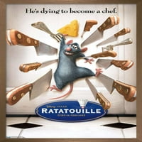 Disney Pixar Ratatouille - Плакат за един лист стена, 14.725 22.375