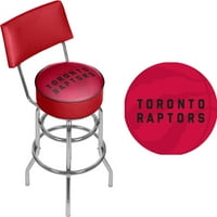 Въртящ бар стол с обратно избледняване-Торонто Раптърс