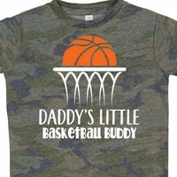 Мастически татковци малък баскетбол приятел момчета подарък малко дете момиче тениска