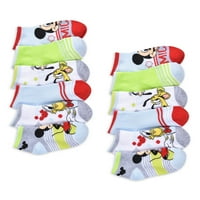 Бебешки и детски чорапи Мики Маус, 12-пак, размери 18м-5т