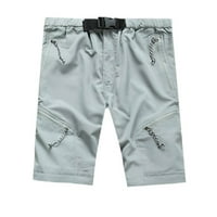 Мъже ежедневни спортни панталони мъже лято бързо сухо открито тънки разглобяеми водоустойчиви панталони панталони gy l